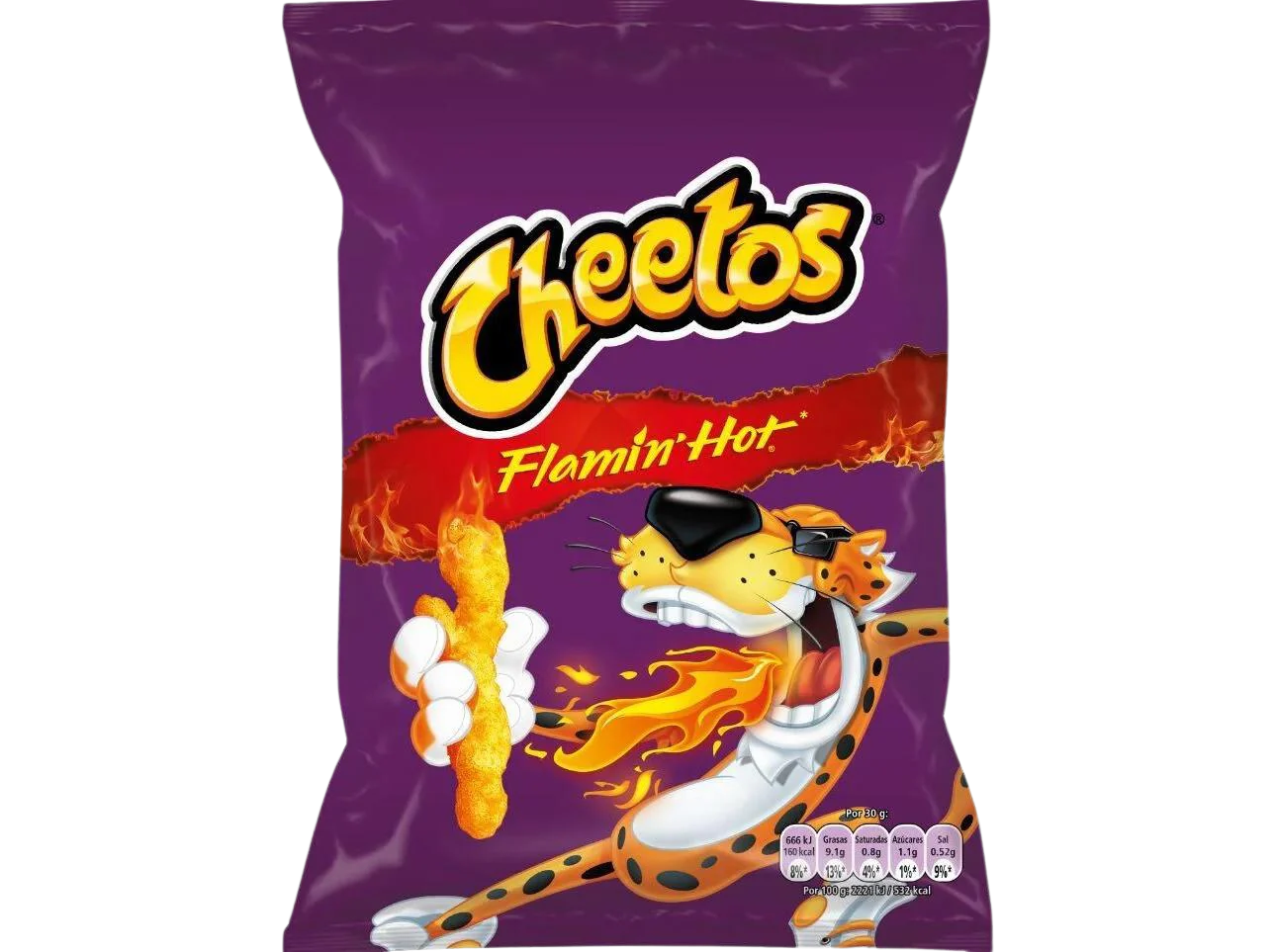 Cheetos Flamin Hot Crunchy 80g