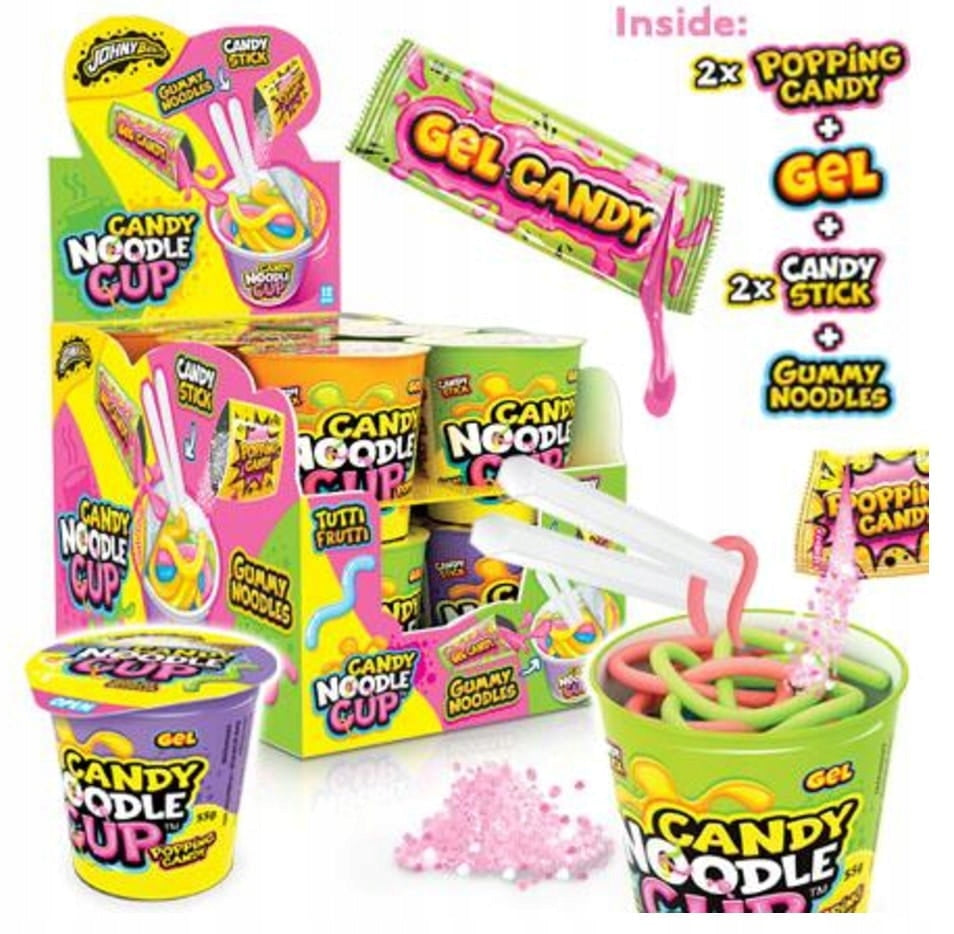 Jhony Bee Candy Noodle Cup 55g