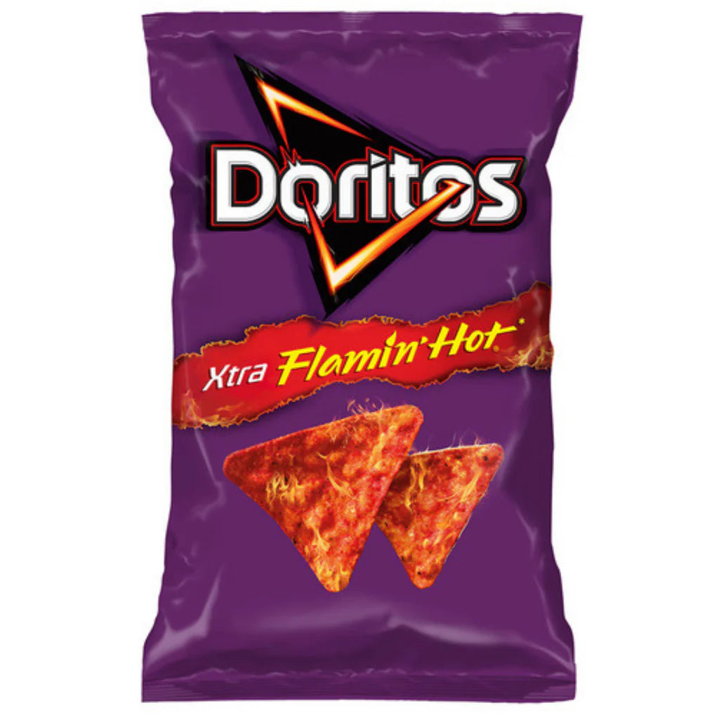 Doritos Flamin’ Hot Tortilla chips 75g