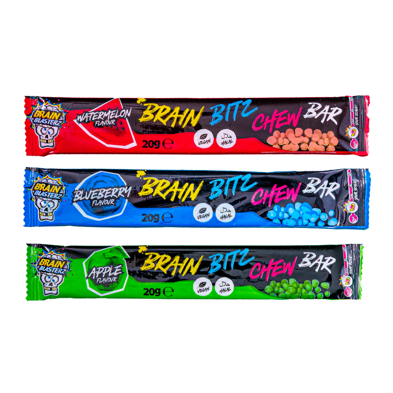 Brain Blasterz Brain Bitz Chew Bar 20g