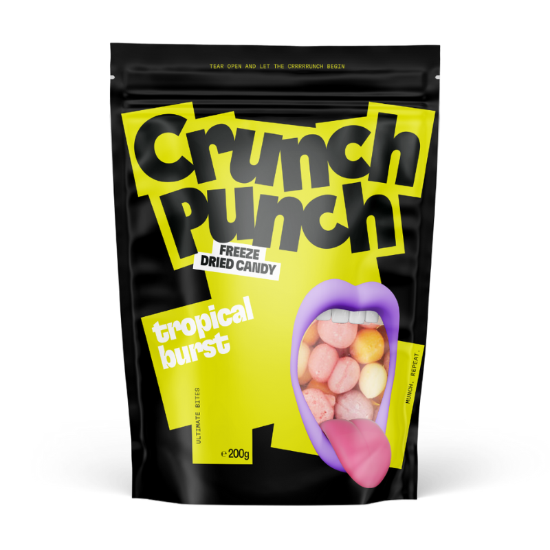 Freeze Dried Tropical Burst 200 g - Crunch Punch