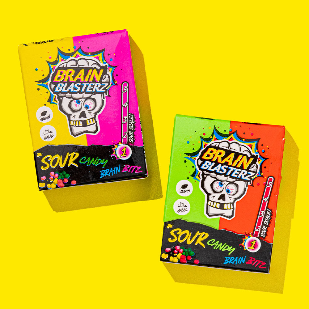 Brain Blasterz Brain Bitz Citrom-Málna 45g