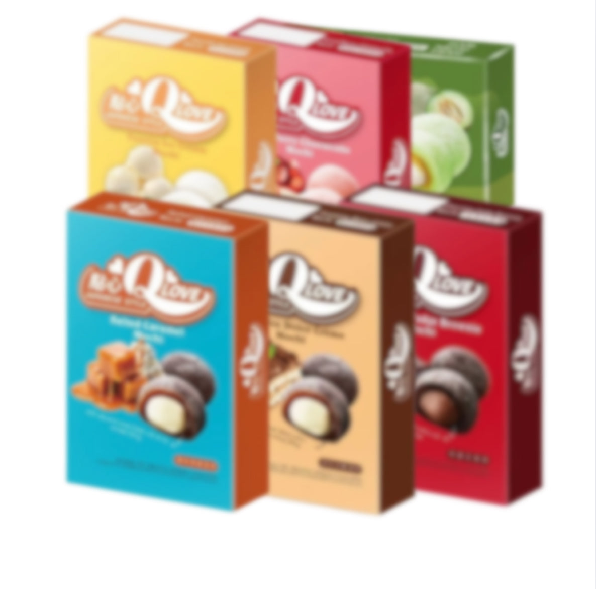 5x180g Mystery Mochi box