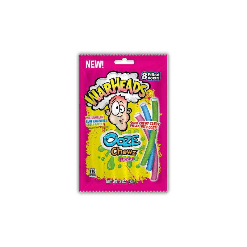 Warheads Ooze Chews gumicukor 85g